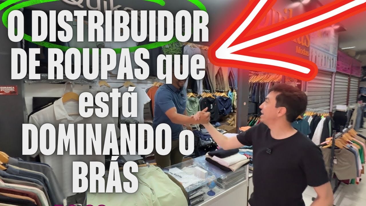 ✅ O DISTRIBUIDOR DE ROUPAS QUE ESTÁ DOMINANDO O BRÁS 😳 | TR no Brás