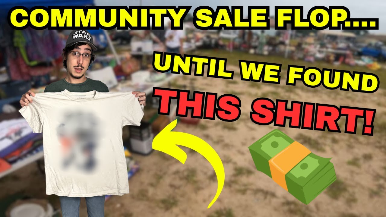 This Community Sale Was a FLOP… Until We Found THIS Shirt!