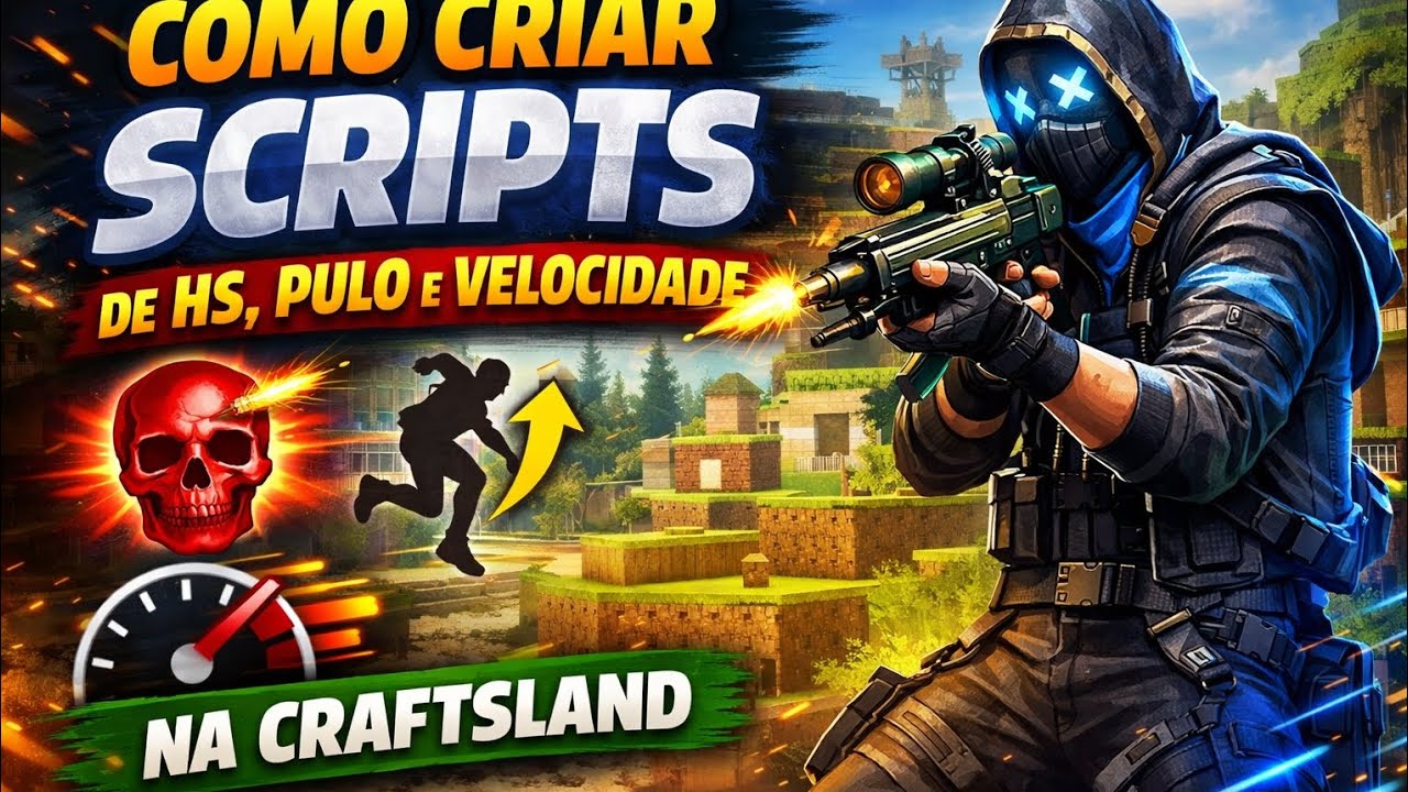 🔥 APRENDA A CRIAR SCRIPTS NA CRAFTSLAND! 🔥