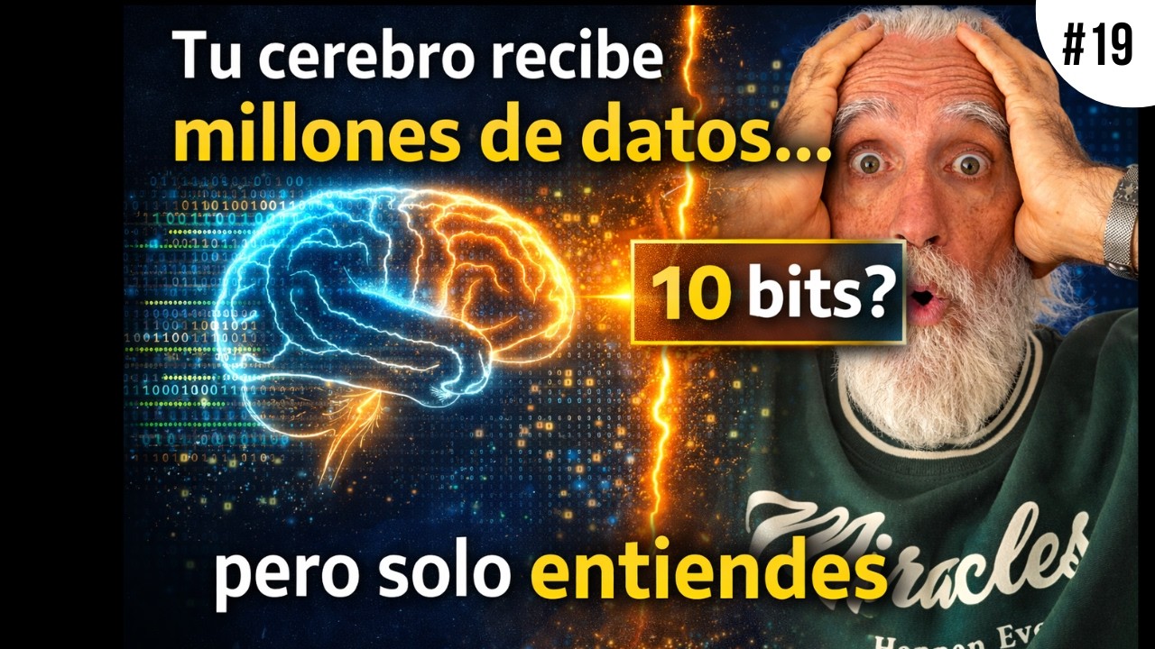 Tu cerebro procesa 11 millones de bits por segundo (pero solo te das cuenta de esto).