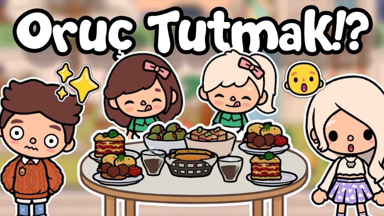 ÇOCUKLAR ORUÇ TUTTU!!😬✨️ / Toca Boca World Türkçe / Justin Toca 