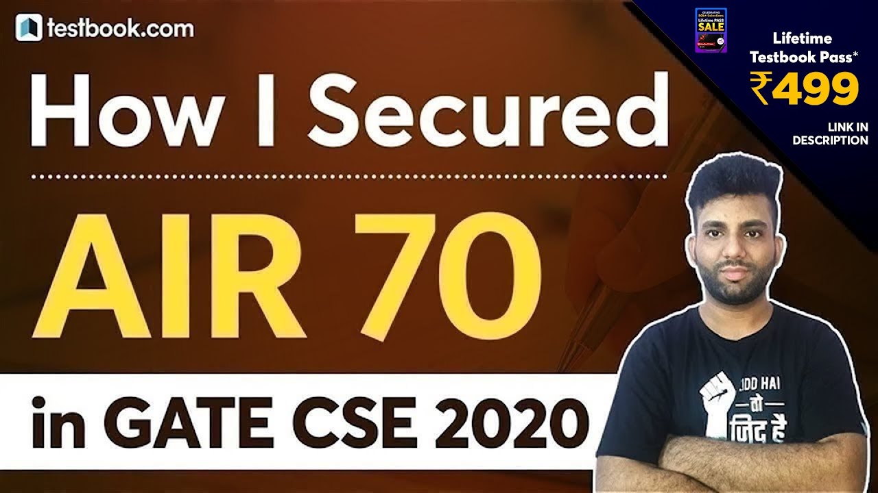 GATE CSE Strategy by Sachin Sir (GATE 2020 AIR 70) | Preparation Tips for GATE Computer Science