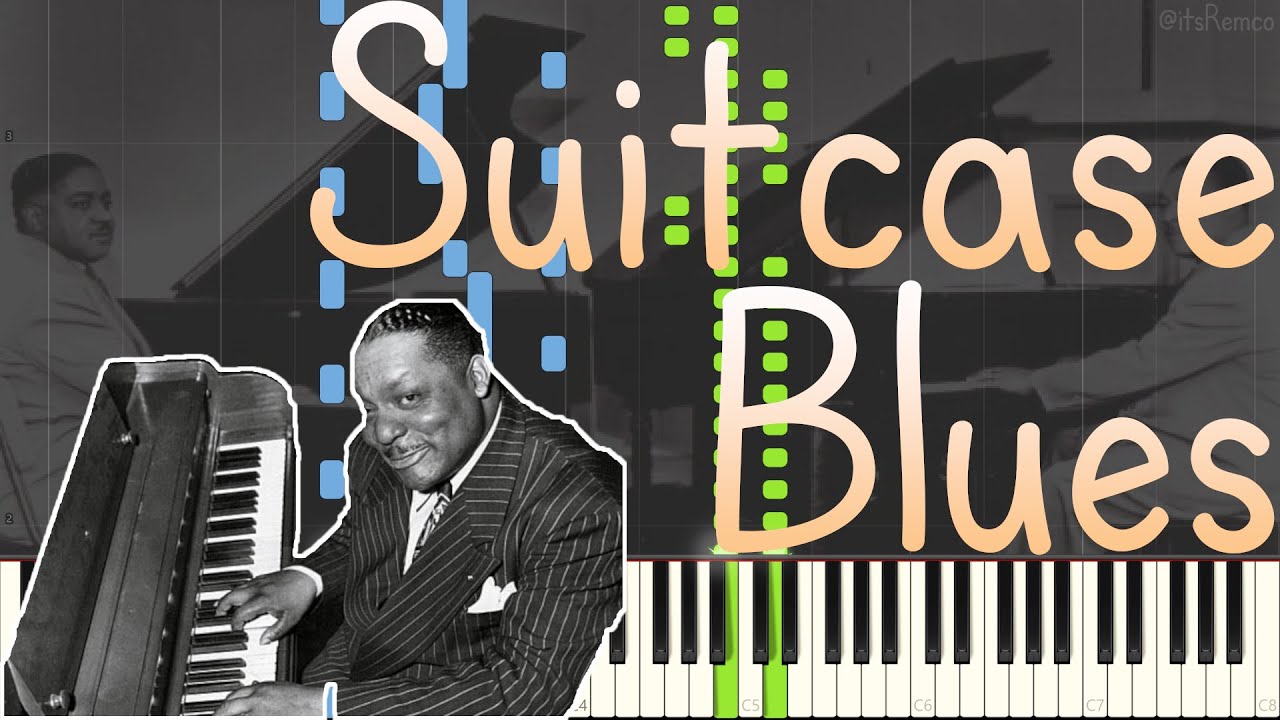 Albert Ammons - Suitcase Blues 1939 (Blues Piano Synthesia)