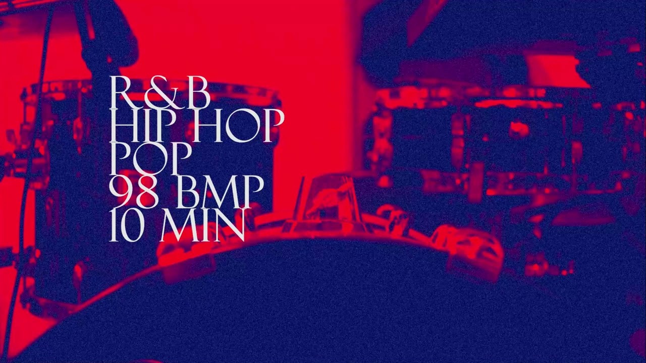 Free Drum Loops - R'n'B Hip Hop Pop 98bpm 10 min - Download