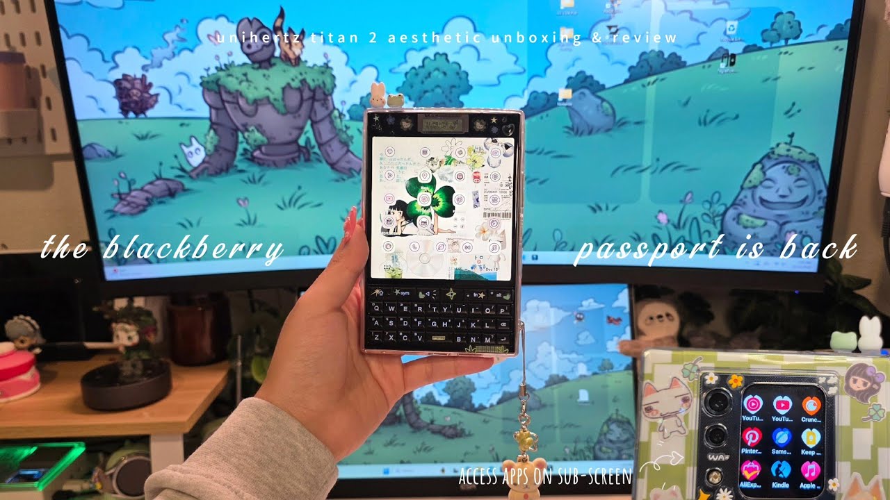 ☘️Снова в продаже BlackBerry? | Распаковка и обзор Unihertz Titan 2 Aesthetic
