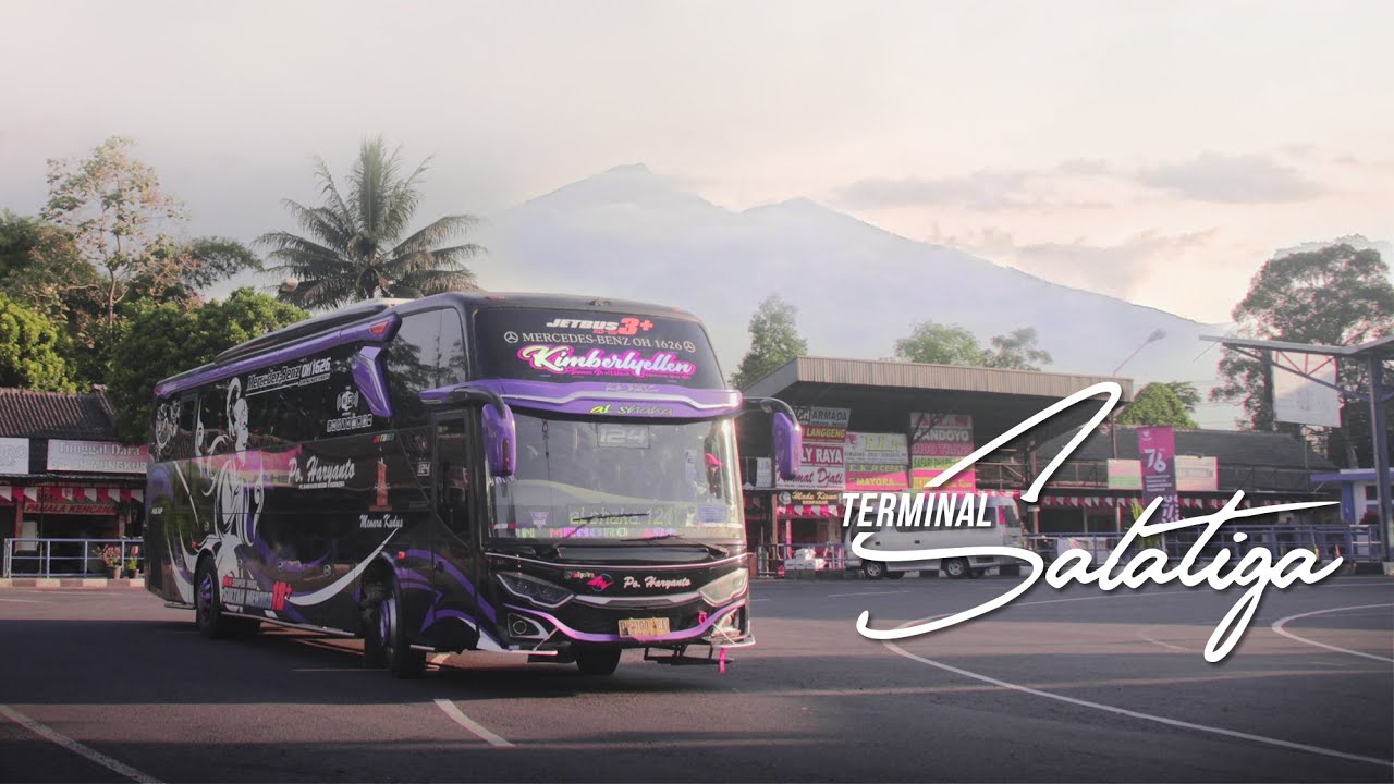 HUNTING BIS DI TERMINAL TINGKIR SALATIGA | Pemandangannya Kerenn
