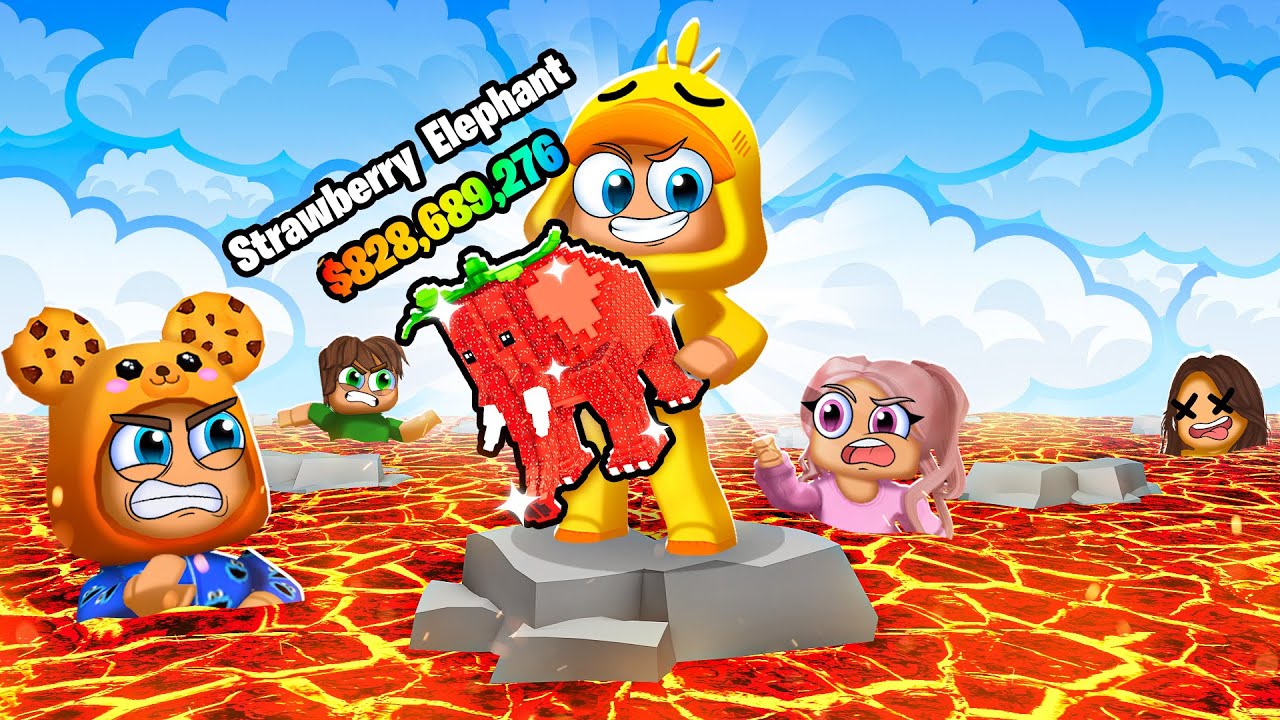 Overleef De LAVA Voor BRAINROTS! (Roblox)