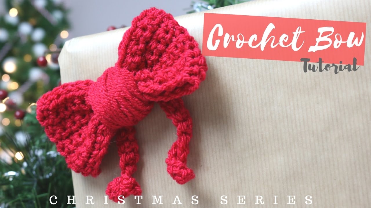 CHRISTMAS SERIES: Crochet bow | Bella Coco