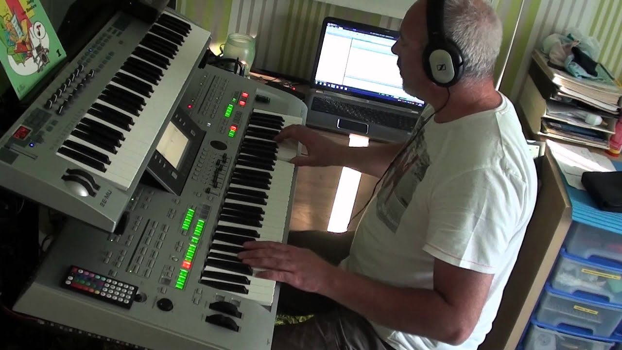 Giorgio Moroder & Phil Oakey - Together In Electric Dreams COVER on TYROS 3