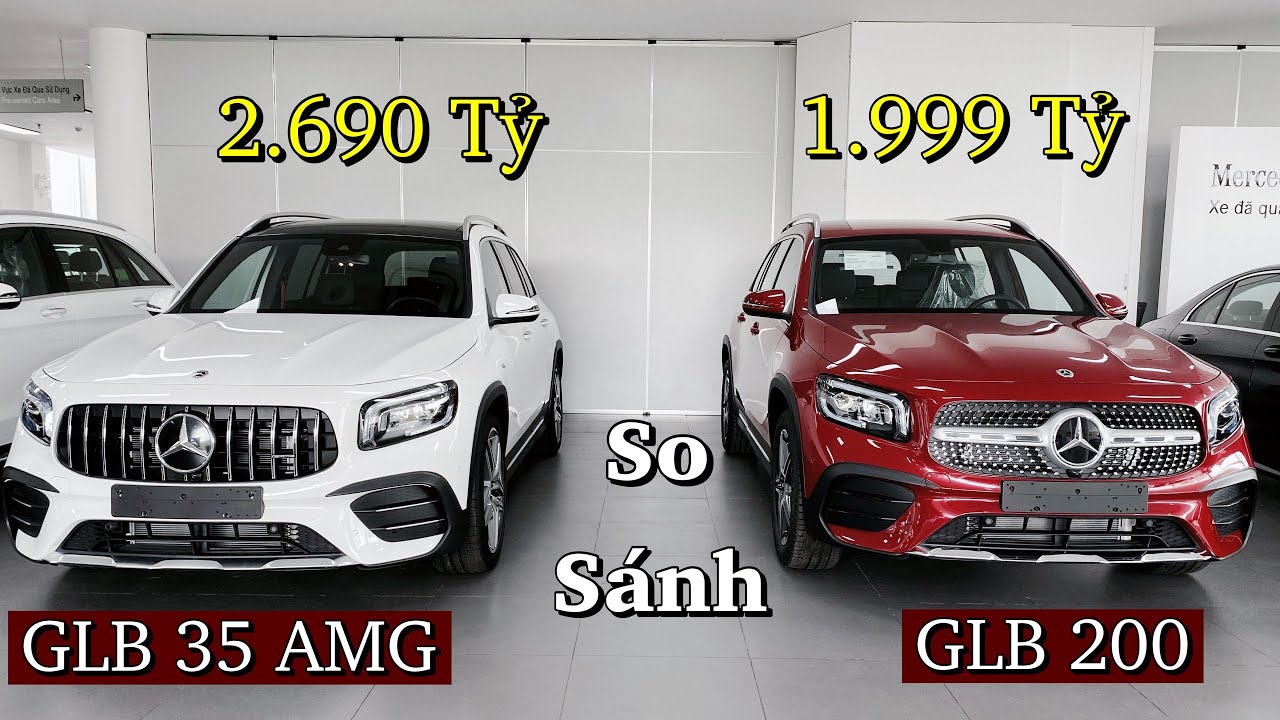 So Sánh Mercedes-Benz GLB 200 Với GLB 35 4Matic 2022, Lựa Chọn Nào Hợp Lý ? | Hoan Channel
