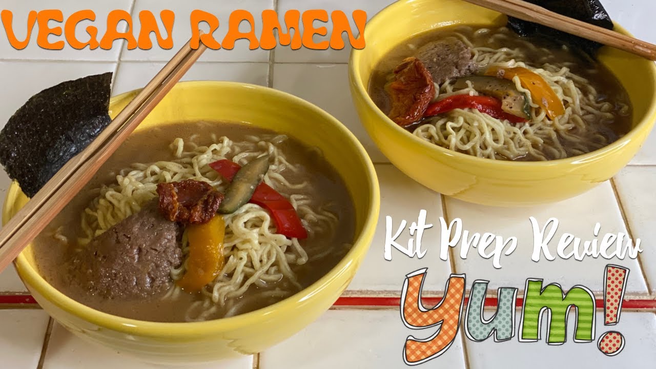 Vegan Ramen Party! Cooking + Eating Mail Order Ramen Kits