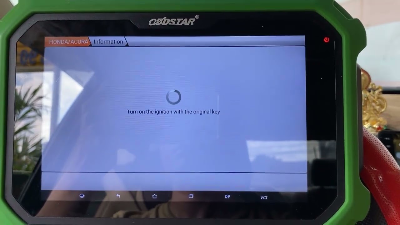 Program remote HONDA CIVIC 2008 to 2011 by OBDSTAR DP Plus