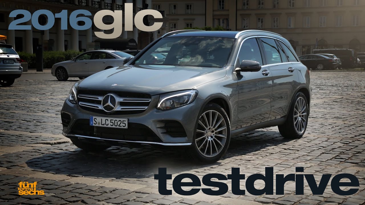 Mercedes GLC Testdrive and Review (German)