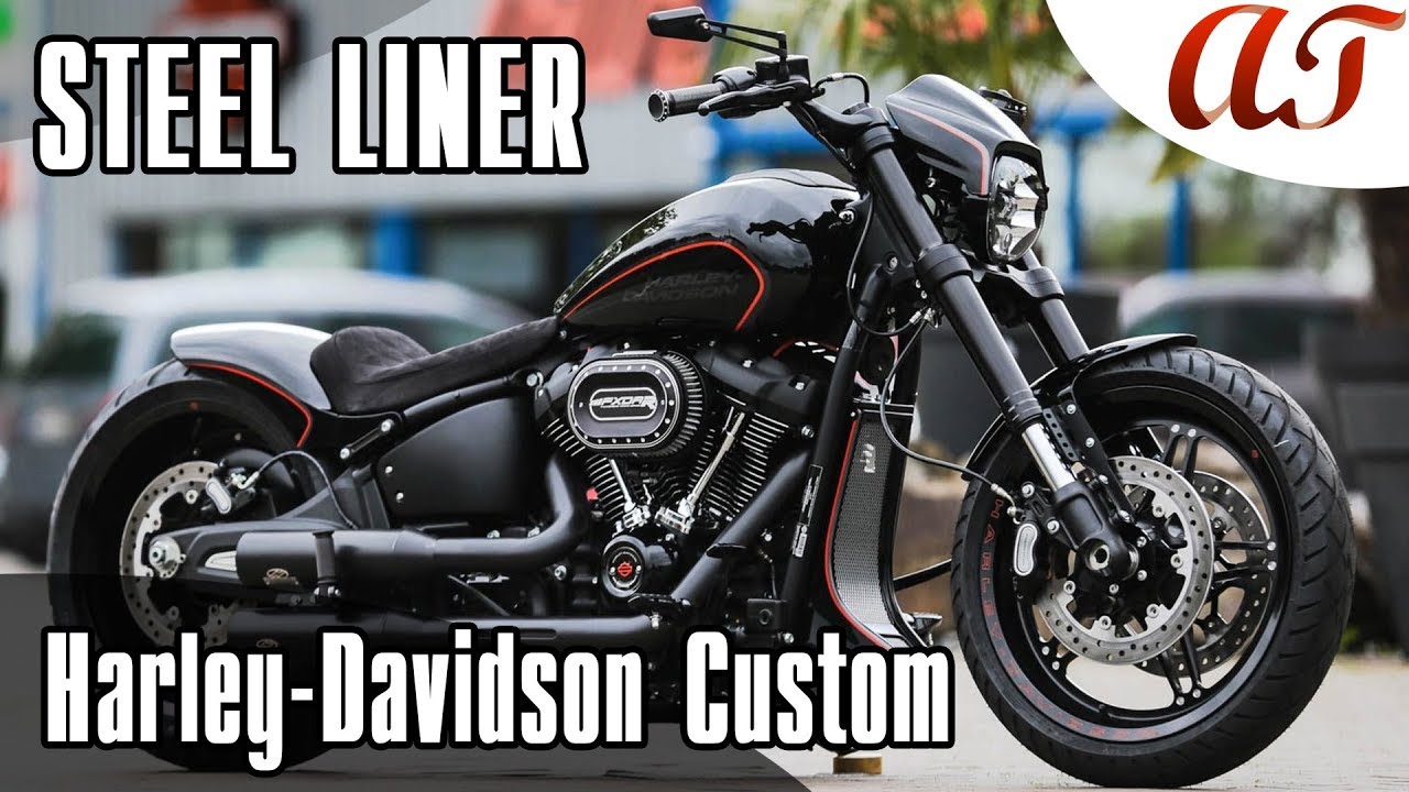 Harley-Davidson FXDR Custom: STEEL LINER * A&T Design