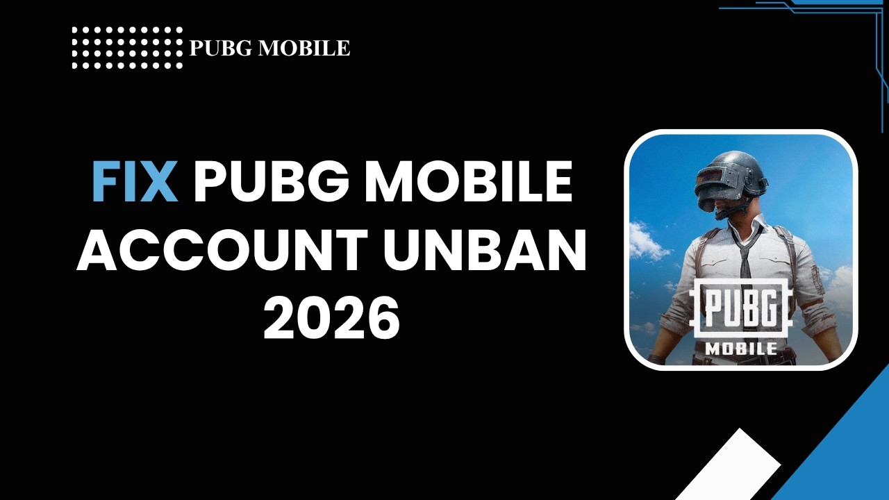 КАК РАЗБЛОКИРОВАТЬ АККАУНТ В PUBG MOBILE В 2026 ГОДУ