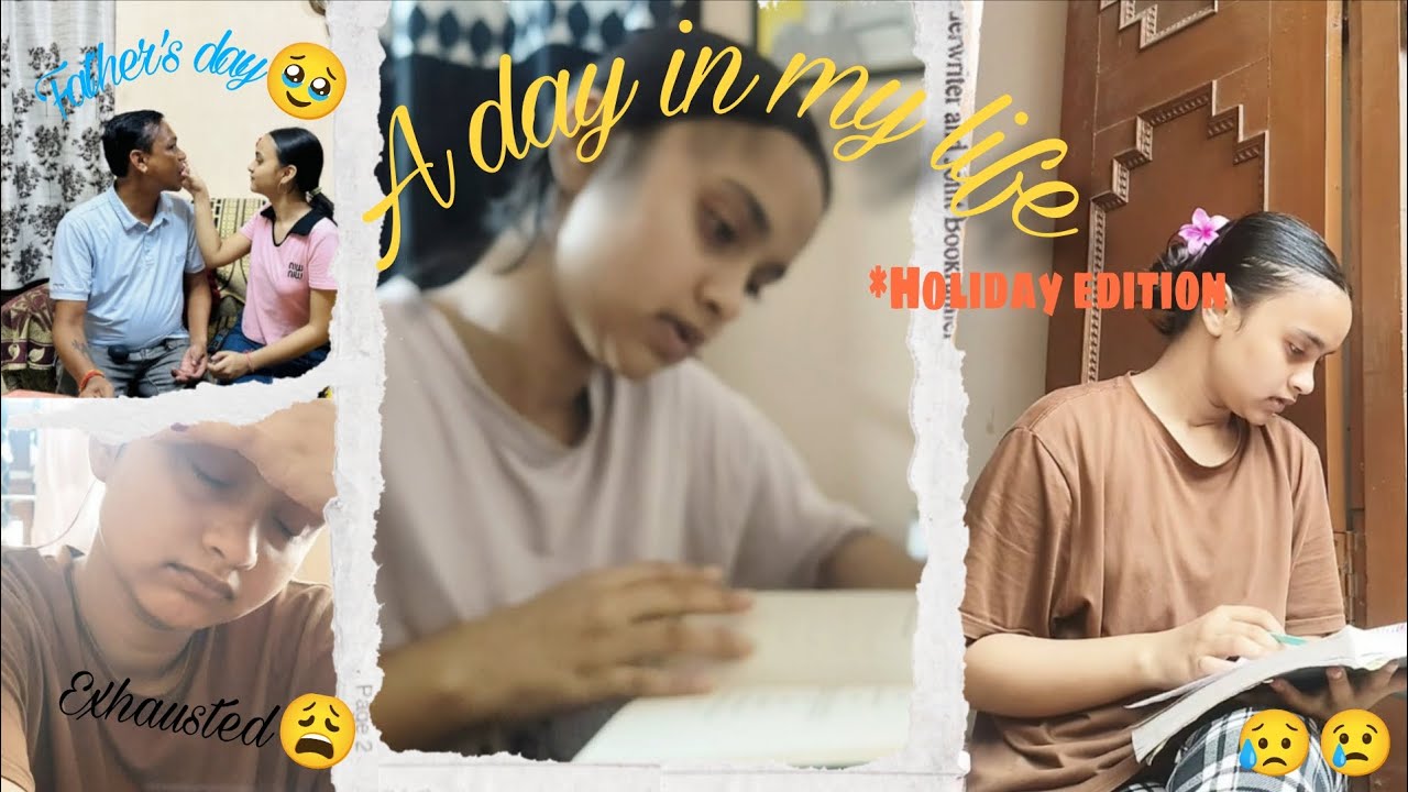 PRODUCTIVE DAY IN MY LIFE *Class12*📚+ Father's day🥹 || RISHU GUPTA||        