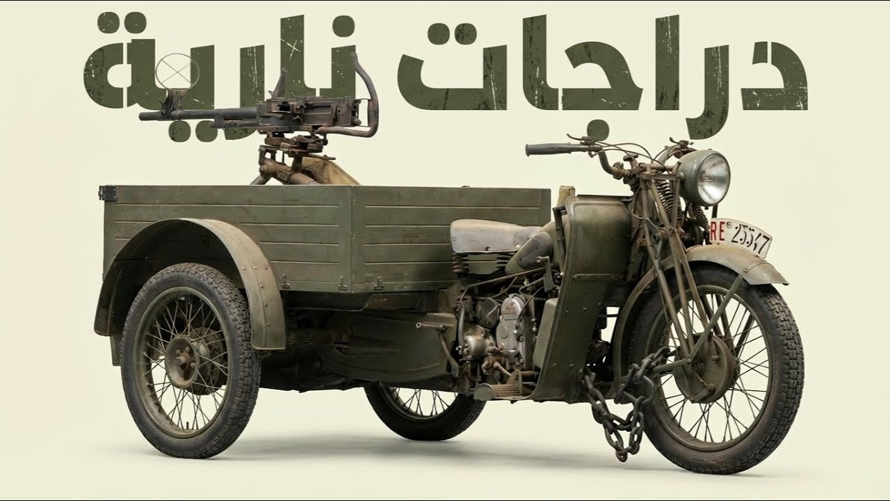 كل الدراجات النارية التي استُخدِمَت في الحرب العالمية الثانية