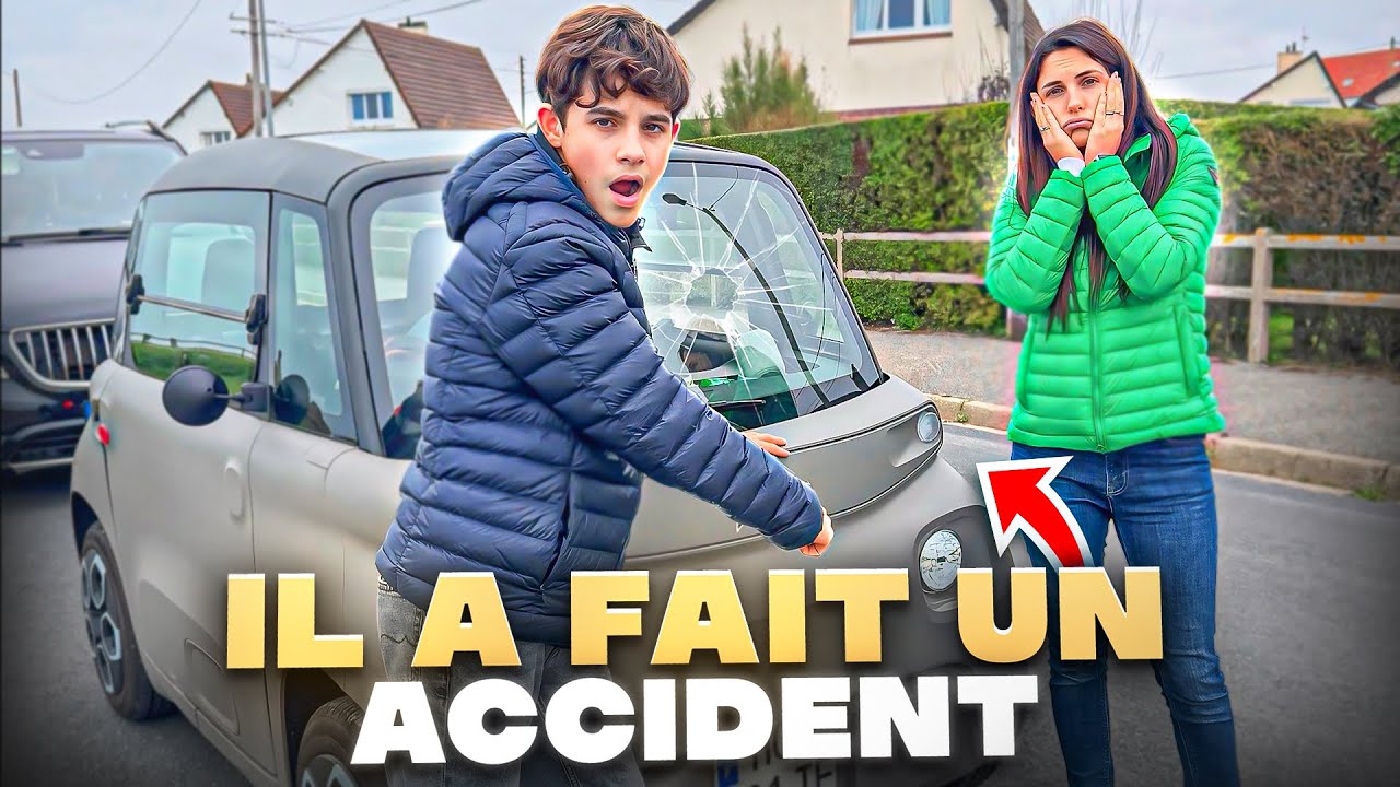 MON FILS CASSE SA VOITURE 😱