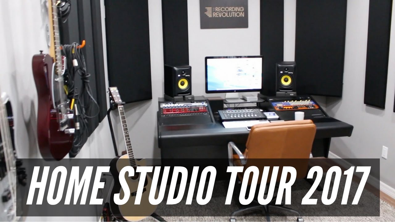 Home Studio Tour 2017 - TheRecordingRevolution.com