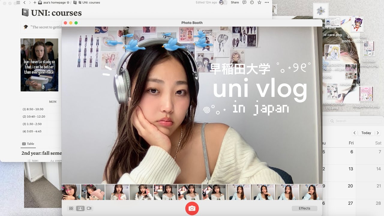 first day of uni👩🏻‍💻: life in japan, grwm + vlog