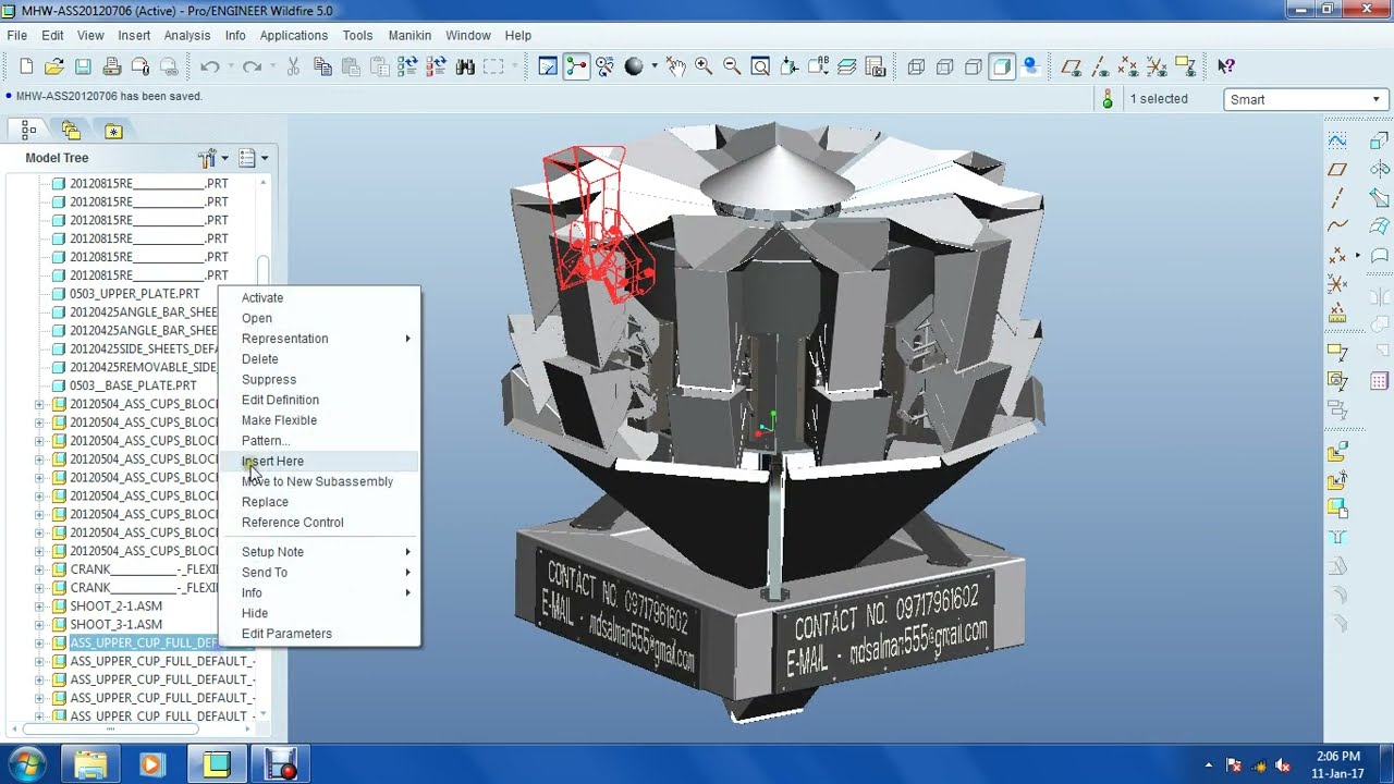 Multihead Weigher 3D Model