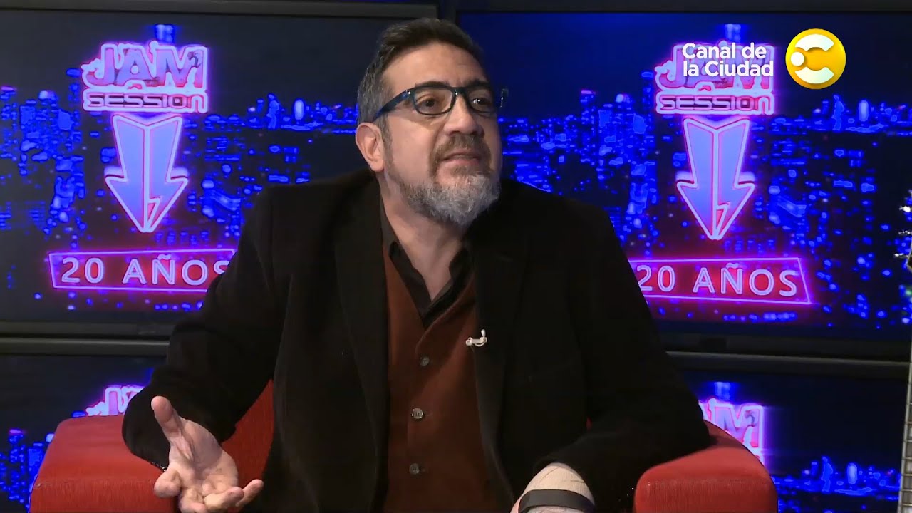 Entrevista mano a manos con el conductor y periodista Pato Galv&aacute;n en Jam Session 20 a&ntilde;os