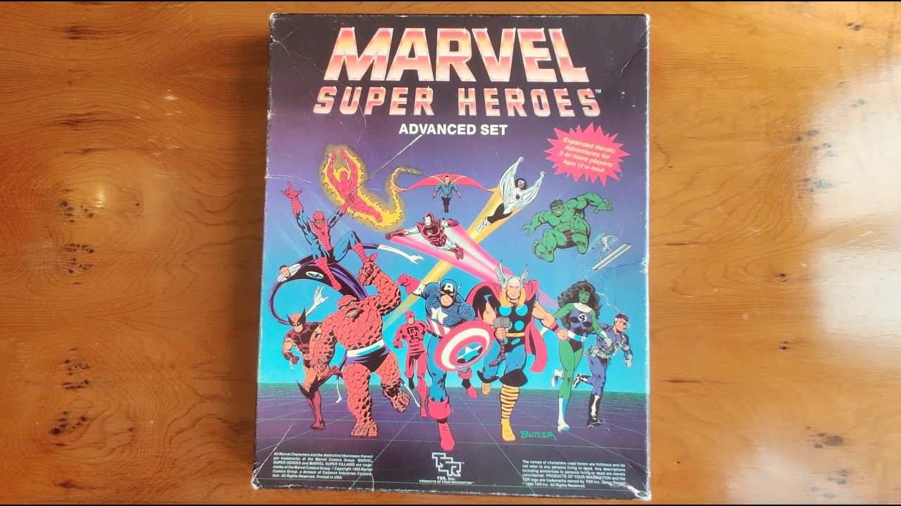 FASERIP Part III - Marvel Super Heroes RPG Advanced Set review (TSR)