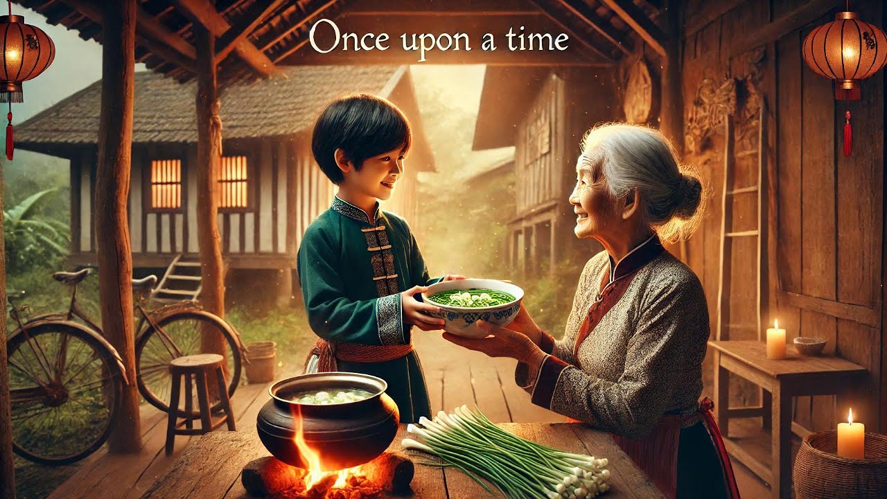 Once Upon a Time - A Heartwarming Story of Filial Piety | The Magical Chive Soup