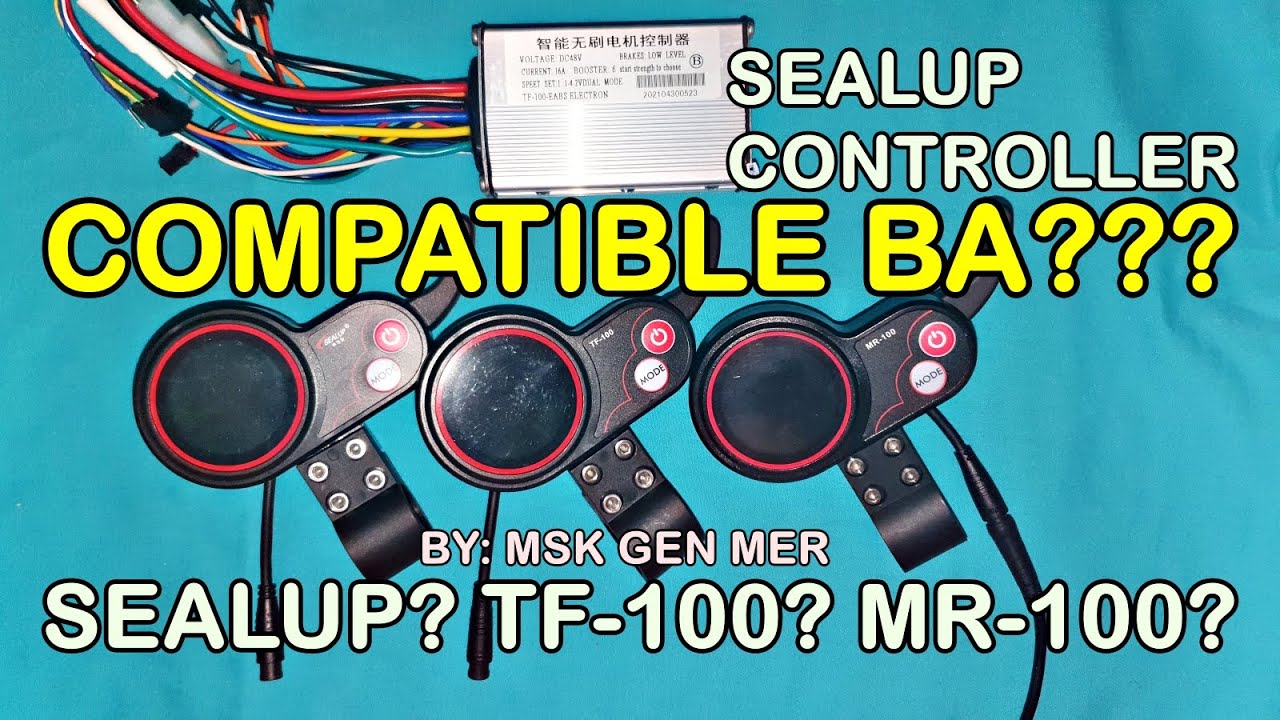 COMPATIBLE BA ANG SEALUP SA MR-100 OR SA TF-100? // MOBER S10 THROTTLE [TAGALOG] SEALUP CONTROLLER