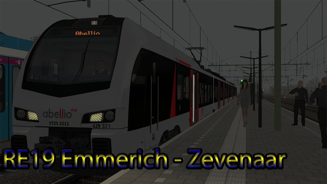 RE19 naar Zevenaar - Train Simulator 2018