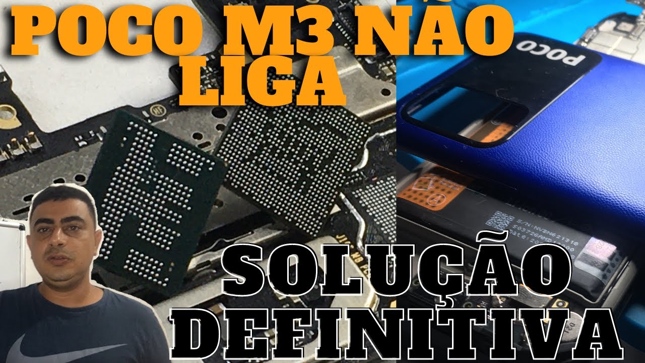 XIAOME POCO M3 NÃO LIGA (SOLUÇÃO DEFINITIVA)