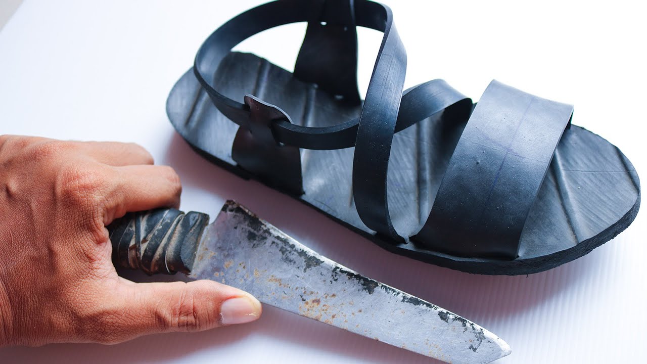Making Handcrafted Sandals | Tire Shoes