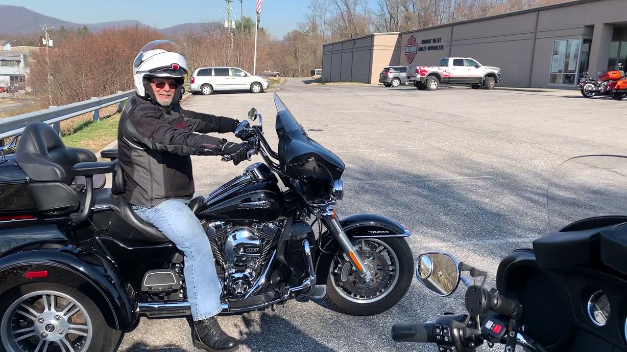2020 Harley Davidson Tri-Glide Ride home from RVHD 12 12 2020
