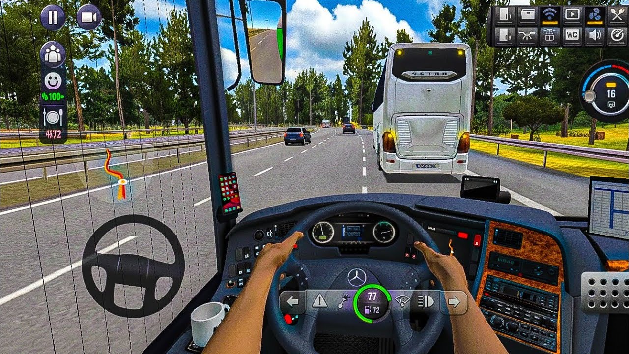 Bus Simulator Ultimate 🚍 | Mercedes-Benz Bus Ultra Realistic Driving Gameplay #ahtplayz