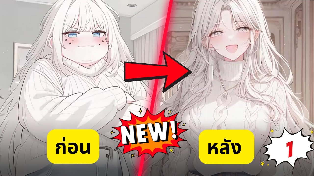 🎬 1 - เกิดใหม่เป็นสาวหนัก 2.5 ตัน พร้อมฮาเร็มหนุ่มหล่อทั้ง 5