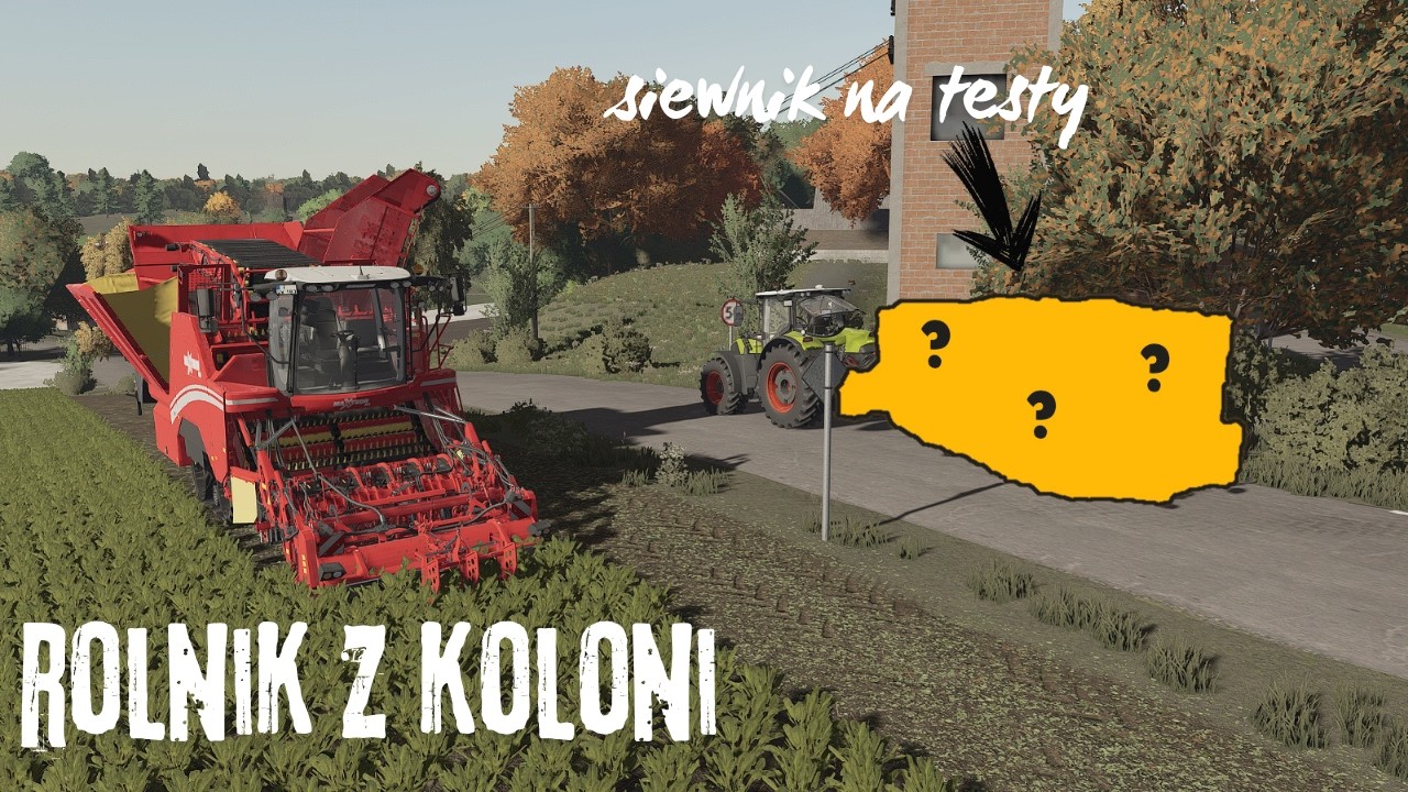 Rolnik Z Koloni #83 [FS22]🤔 siewnik na testy🤩 kopanie buraków😁