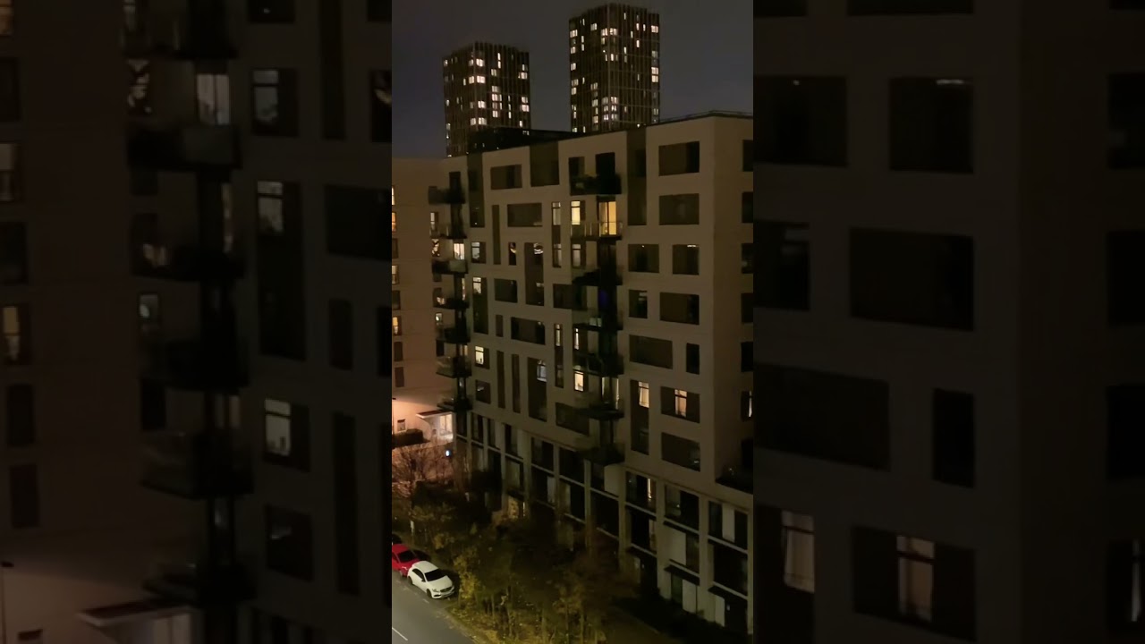 These buildings are the Athlete&rsquo;s Olympic Village. It is now a thriving community in London #shorts