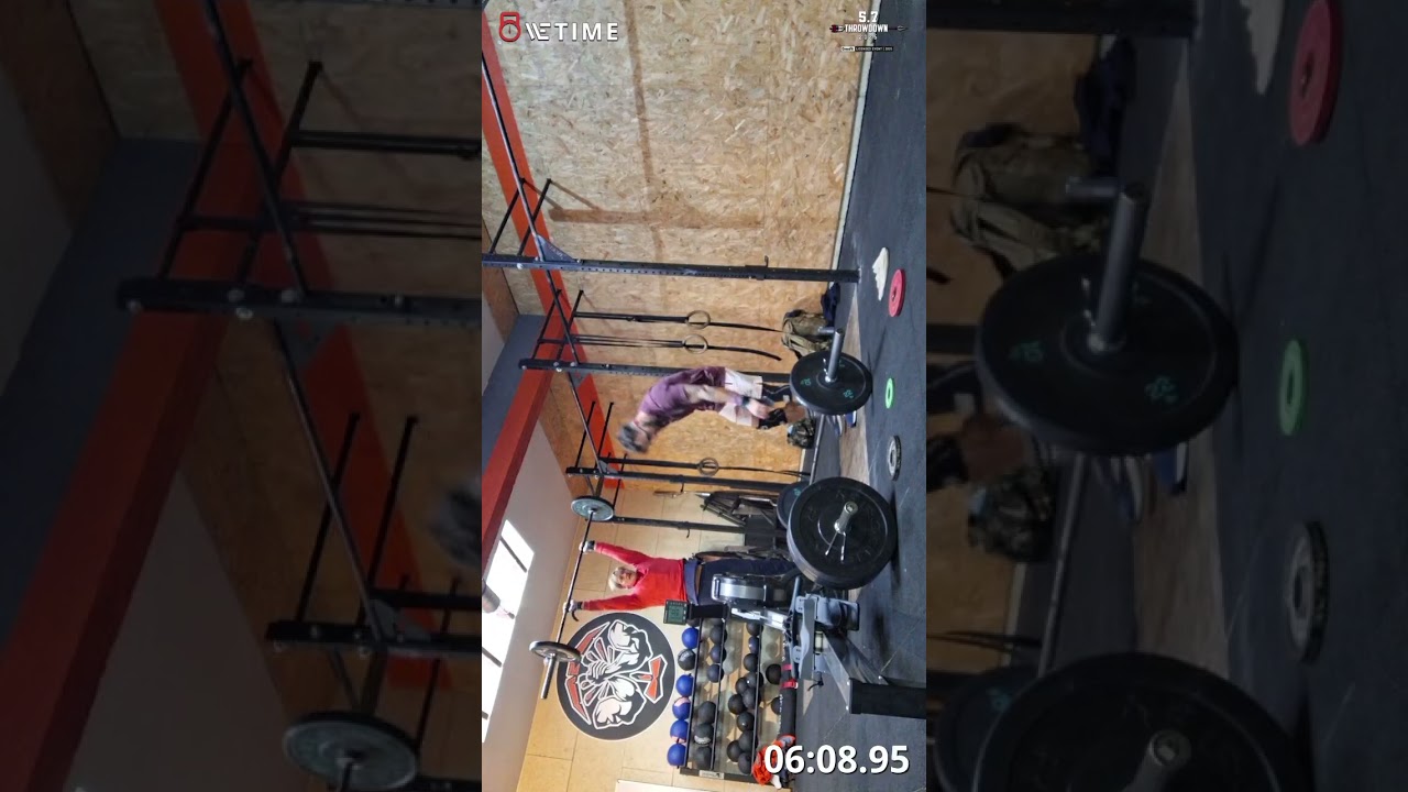 Hardat Cédric  master 40+ 57 throwdown 2025 qualif