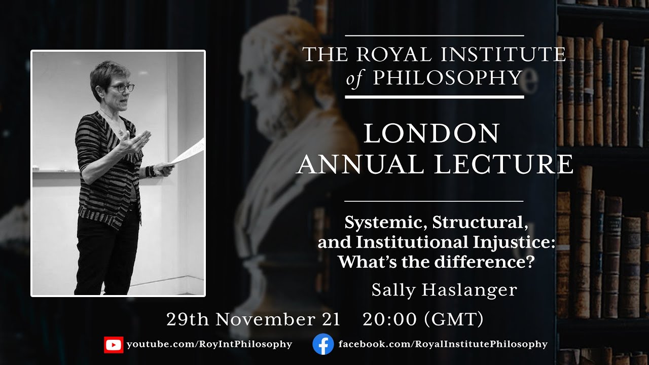 Sally Haslanger: Royal Institute of Philosophy Annual Lecture 20201