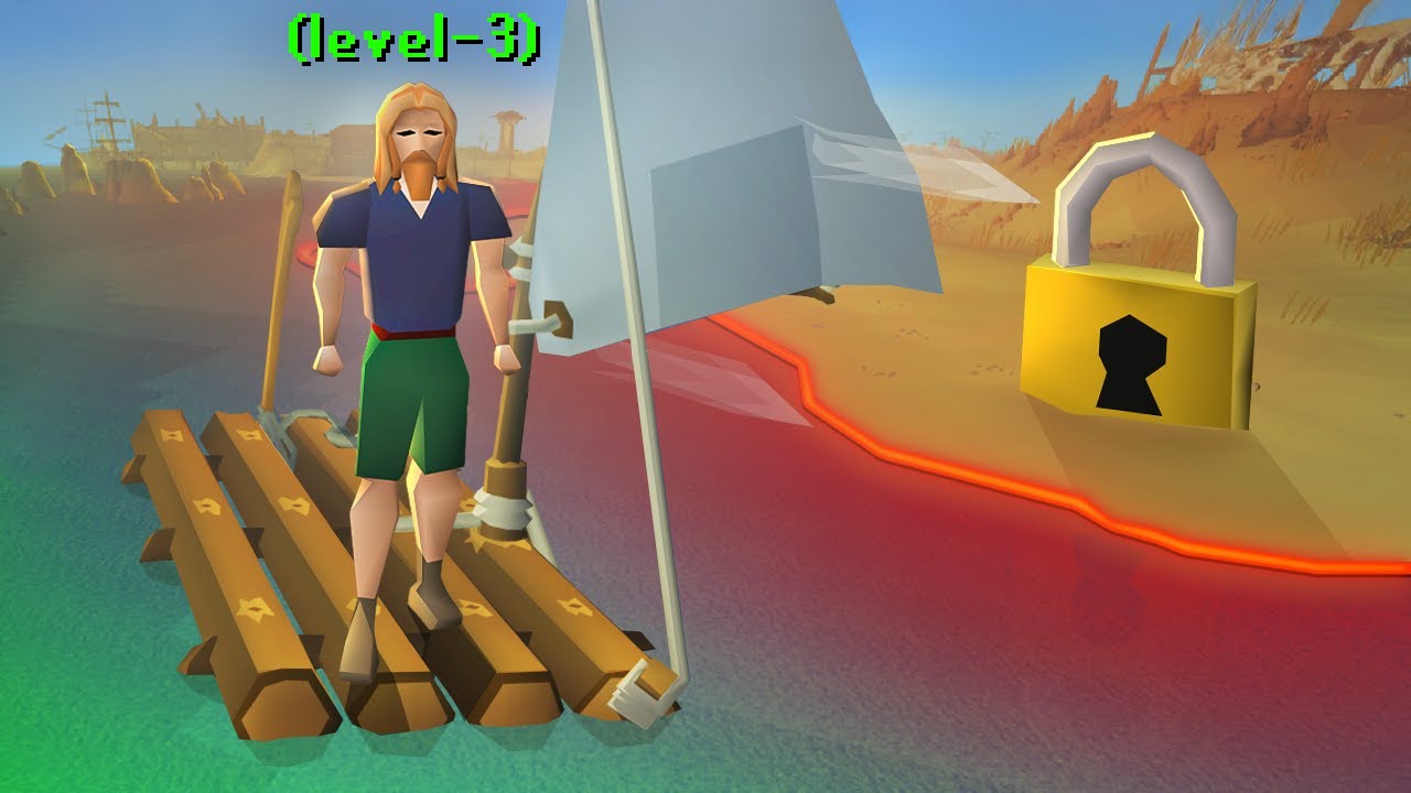 Runescape, но я застрял на плоту | Парусный спорт заблокирован (#1)