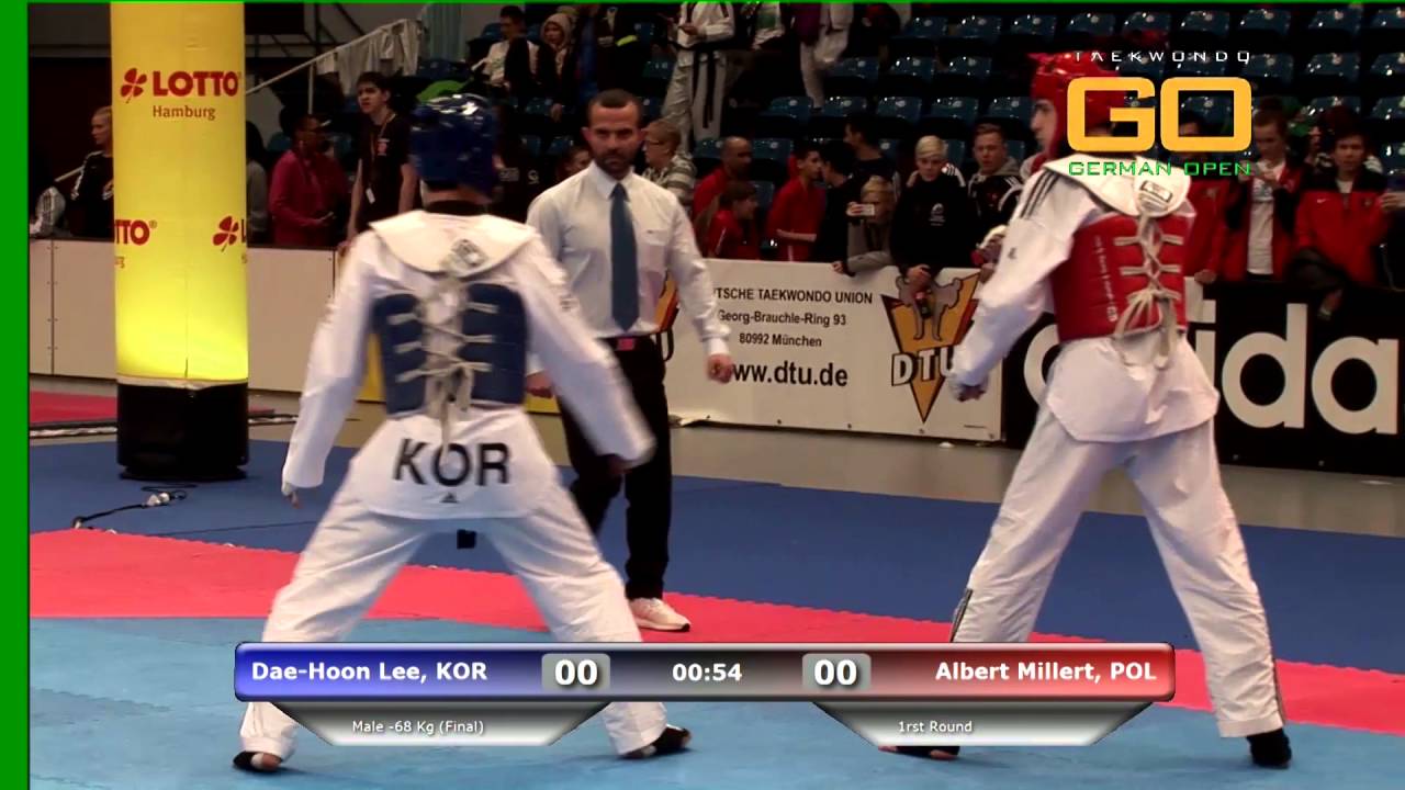 GO2016 Dae Hoon Lee vs  Albert Millert / Final -68Kg  - mit Interview (HD)