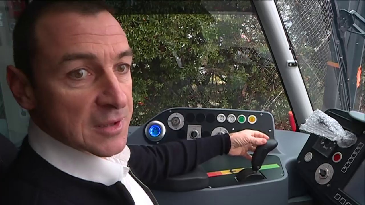 Avignon : la 2ème rame du futur tramway est arrivée