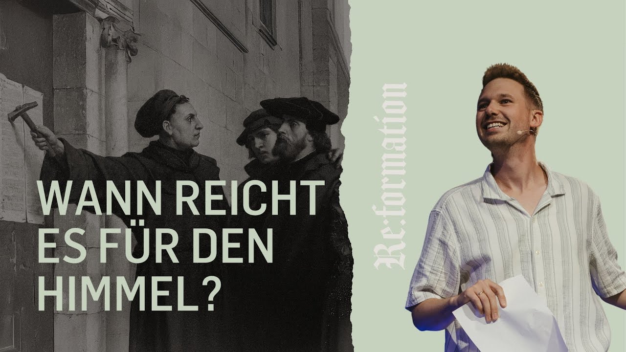 »Sola Fide: Weil du nichts für Gott leisten musst« - RE:FORMATION | David Schneider