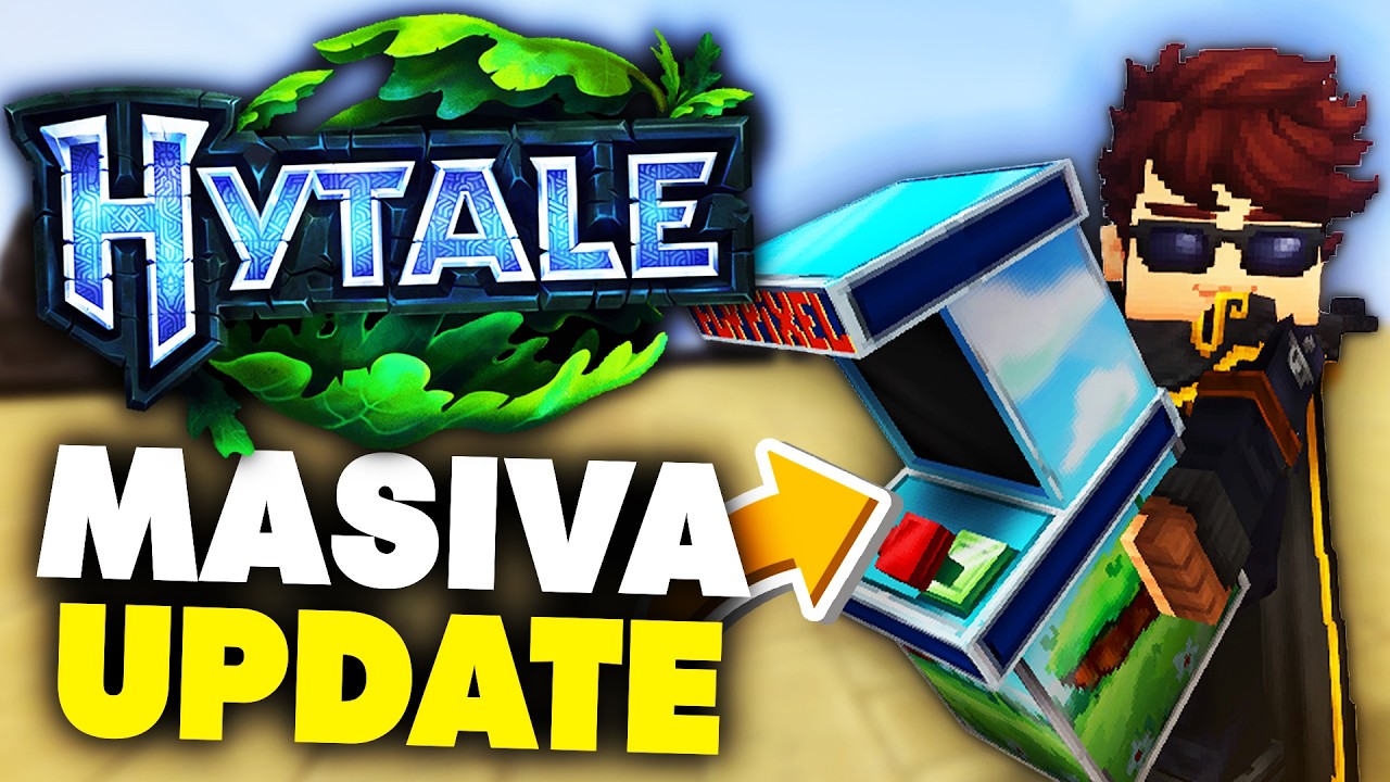 Hytale LANZA MASIVA UPDATE y AGREGA +500 NUEVOS BLOQUES
