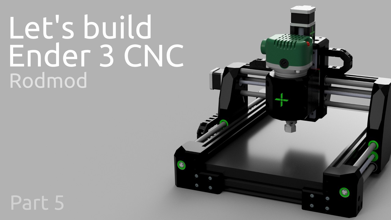E3CNC Rodmod: Wiring and FIRST RUN! [Part 5]
