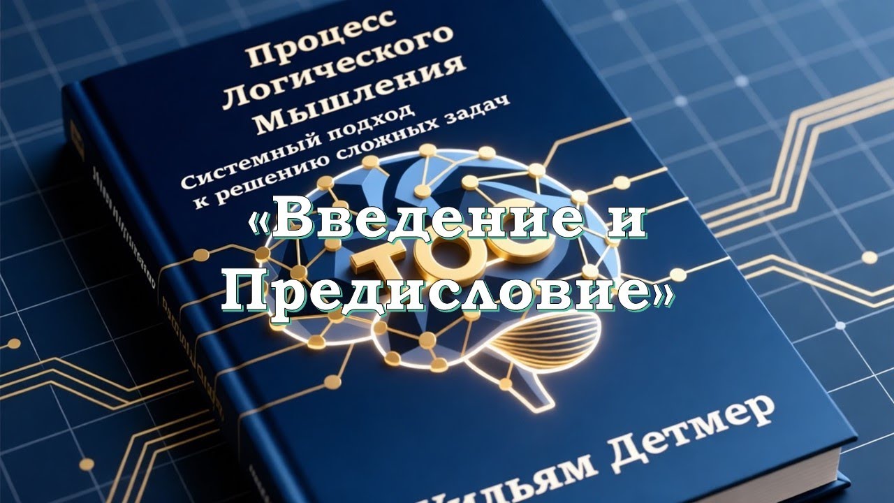 Уильям Детмер - Процесс Логического Мышления. Системный подход к решению сложных задач. Введение.