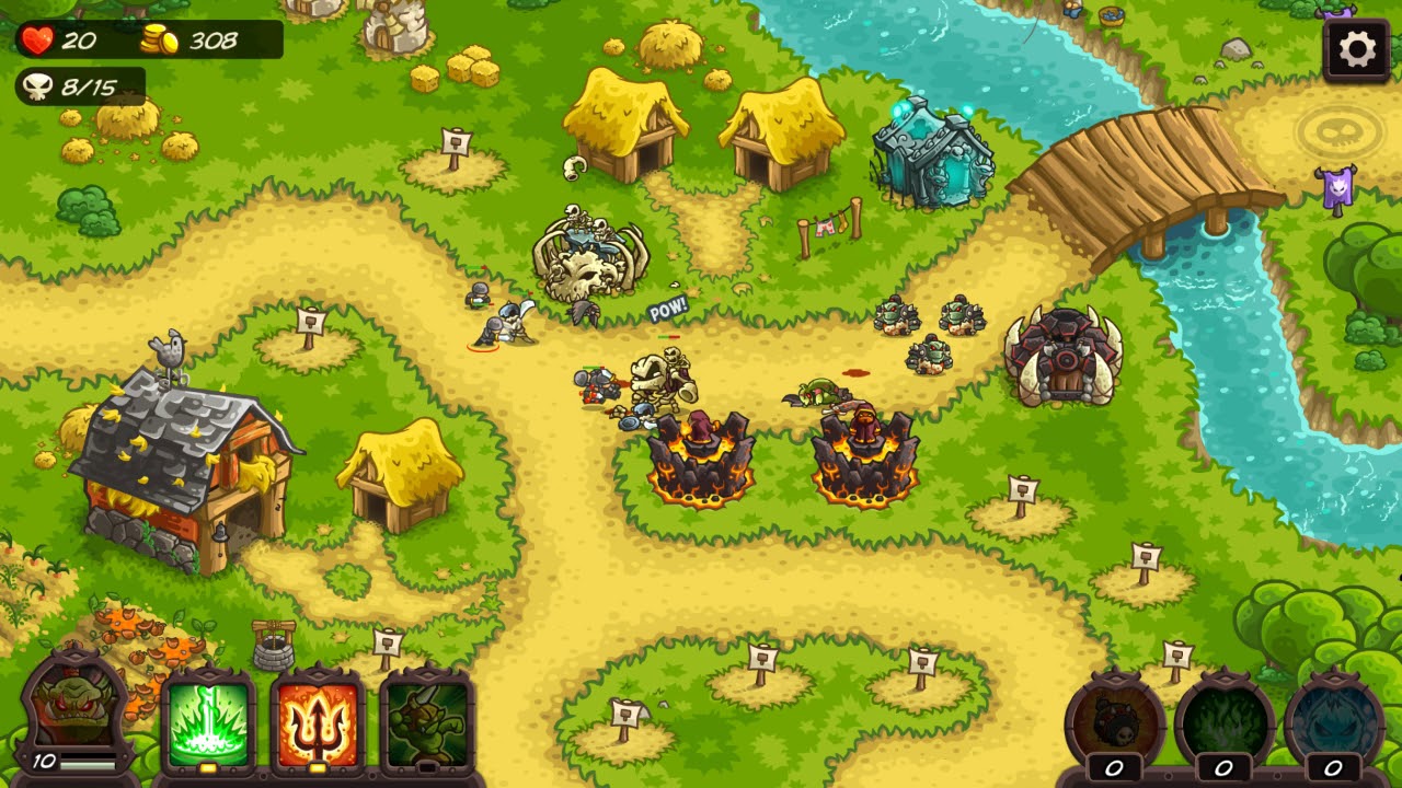 Kingdom Rush Vengeance : Otil Farmlands Normal Walkthrough 3 Stars
