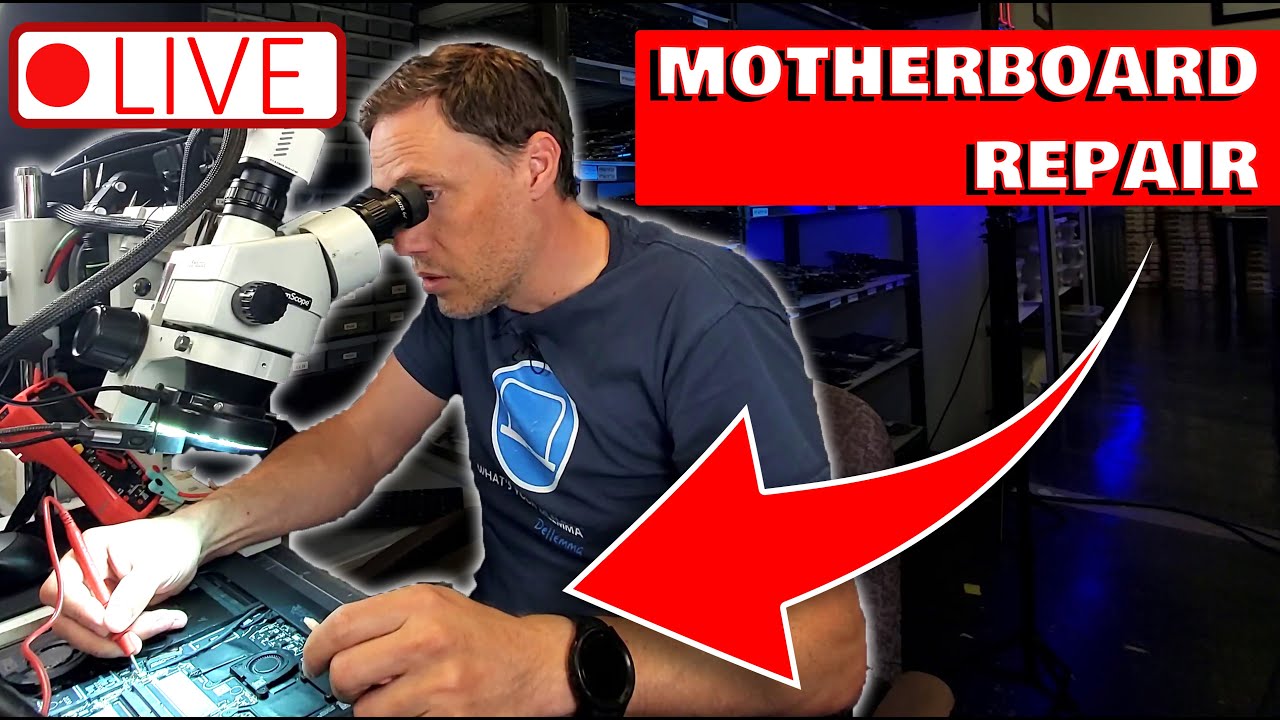 [Live Repair] Laptop Motherboard Repair... Is That Even Possible?