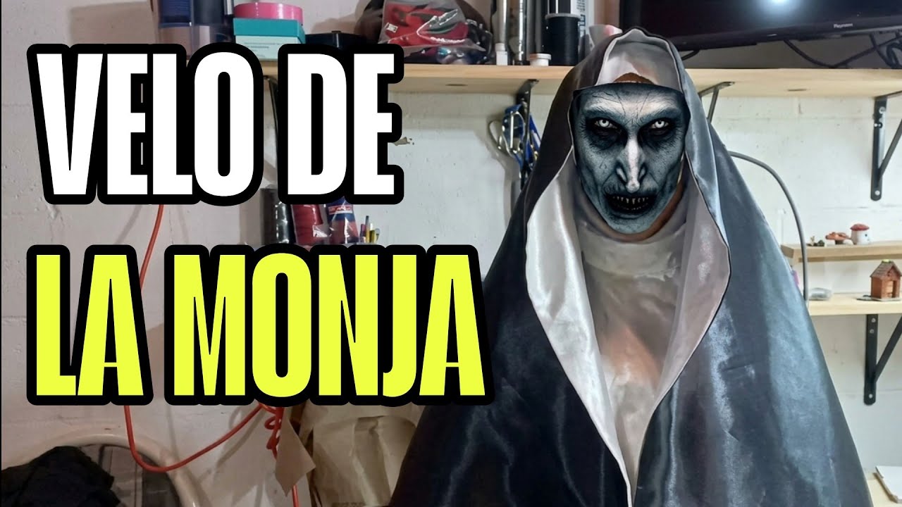 Velo de la monja / Disfraz / Tutorial desde cero👻