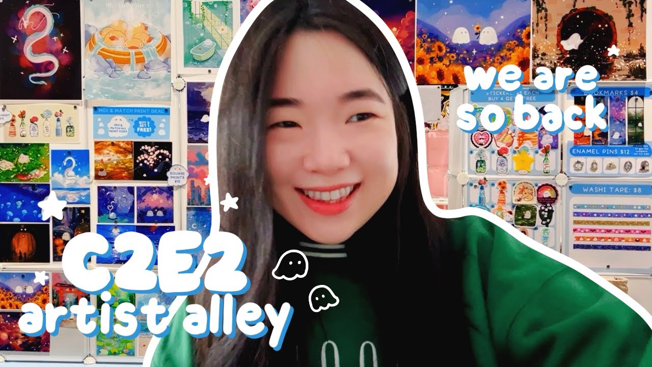 C2E2 2025 was EVEN BETTER? | Artist Alley Vlog 👻 selling out AGAIN, $$, tips
